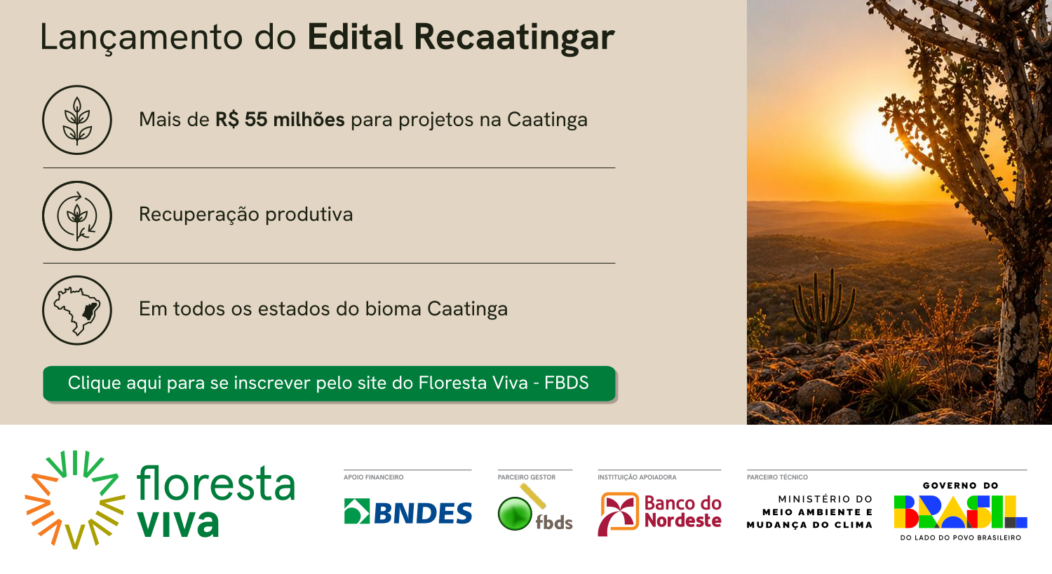 Floresta Viva - edital aberto